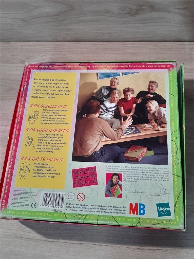 Knetter een te gek spel - s5443, Hobby en Vrije tijd, Gezelschapsspellen | Bordspellen, Verzenden, Zo goed als nieuw
