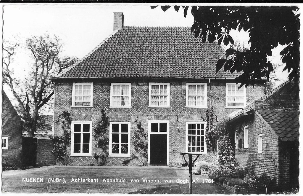 Nuenen, Woonhuis Vincent van Gogh, Achterkant, Anno 1761, Verzenden, 1960 tot 1980, Ongelopen, Noord-Brabant