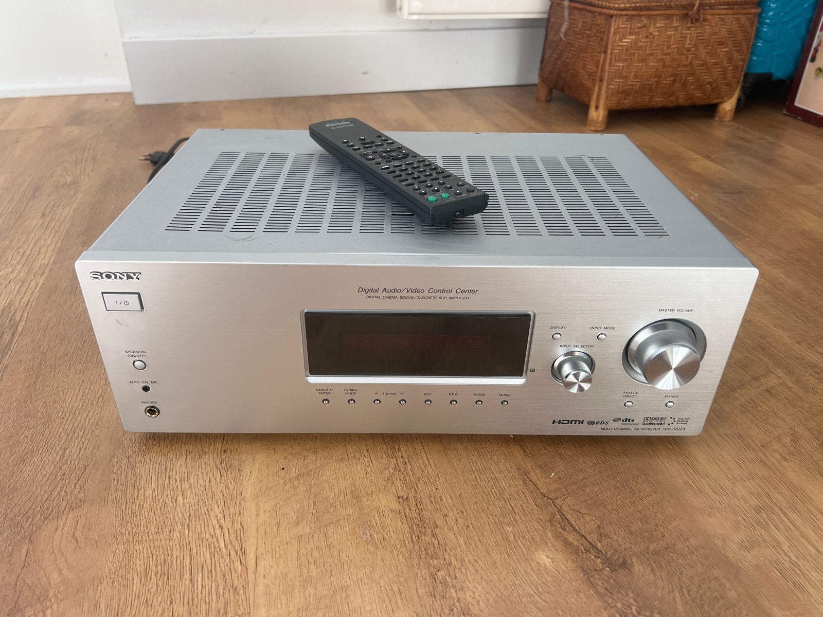 Sony STR-DG520 Digital Audio/Video Control Center, Gebruikt, Ophalen of Verzenden, 60 tot 120 watt, Sony