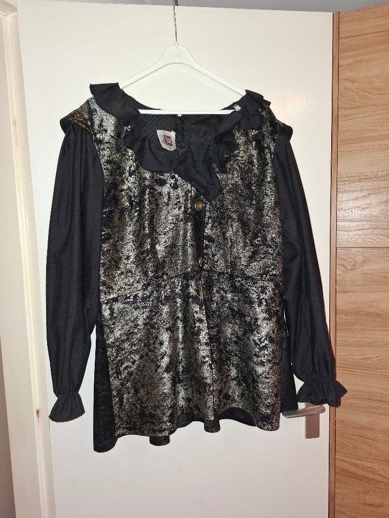 Piraten pak vrouw, Carnaval, Maat 46/48 (XL) of groter, Ophalen of Verzenden, Kleding