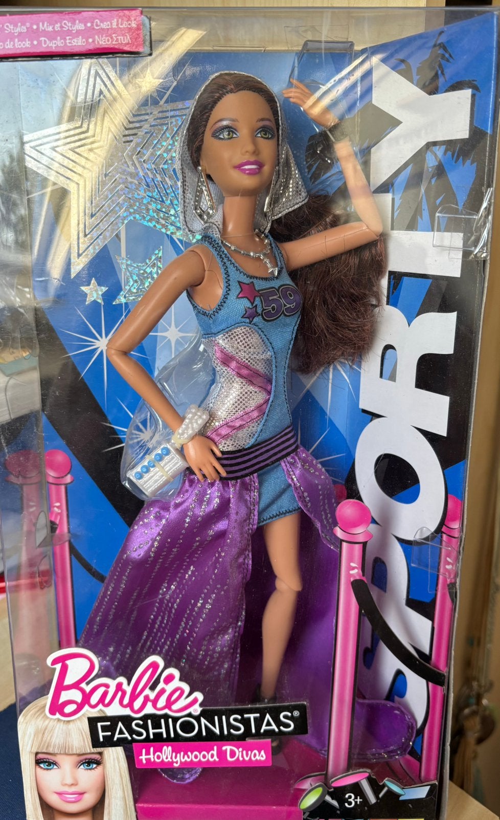 Fashionistas Barbie Sporty NRFB, Ophalen of Verzenden, Zo goed als nieuw, Fashion Doll