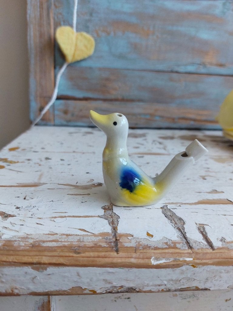 Supergaaf oud aardewerk vogel-fluitje, Ophalen of Verzenden
