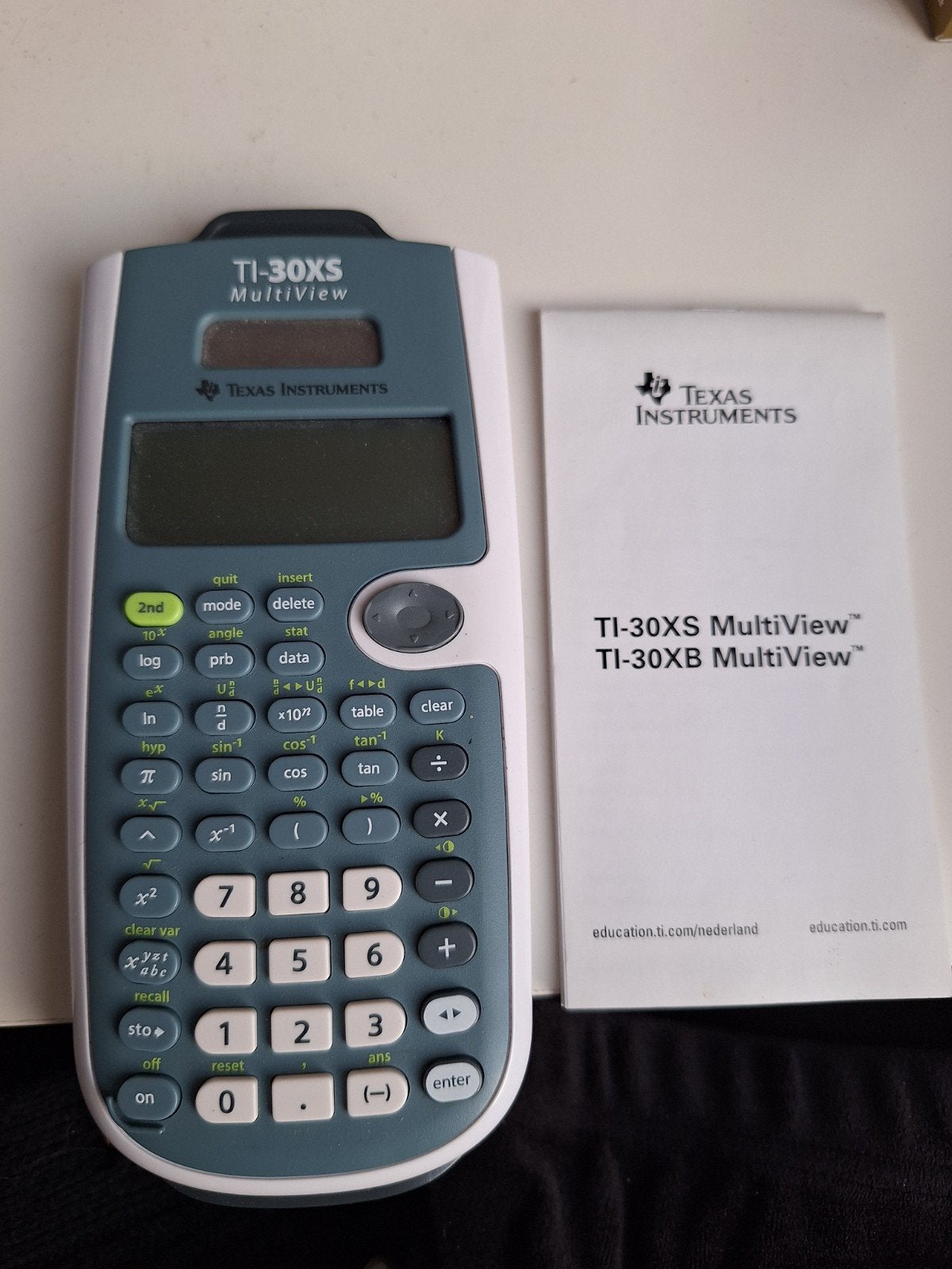 rekenmachine TI-30xs Multiview, Ophalen of Verzenden