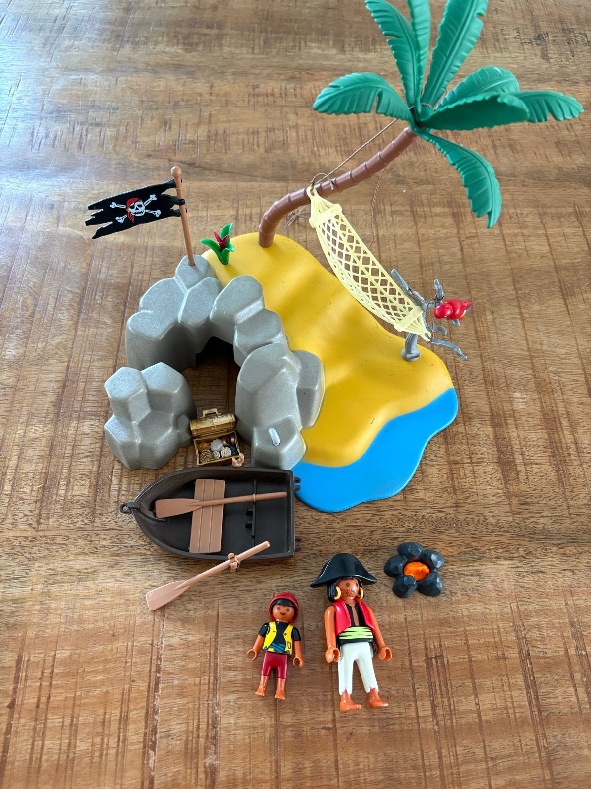 Playmobil Pirateneiland 4139 Complete Set, Ophalen of Verzenden, Gebruikt