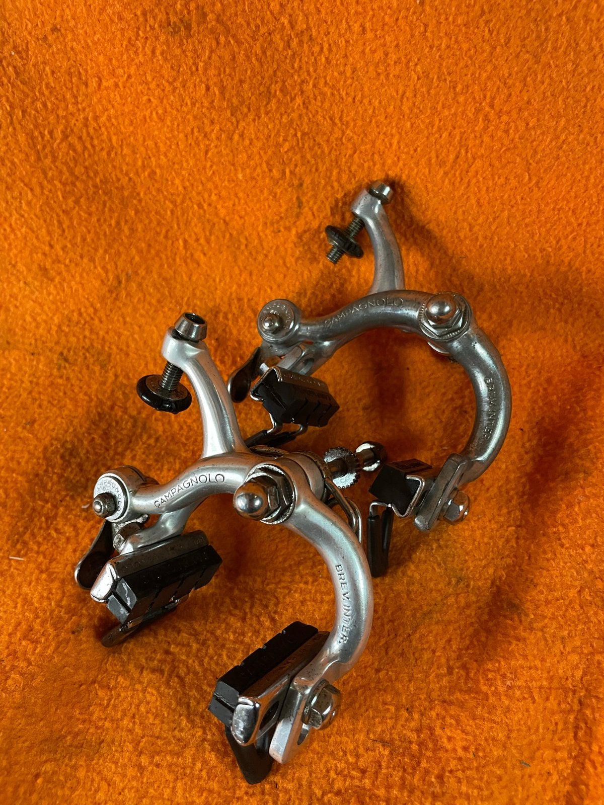 Campagnolo super record Remmen - Vintage Fietsremmen, Remmen, Gebruikt, Verzenden, Aluminium