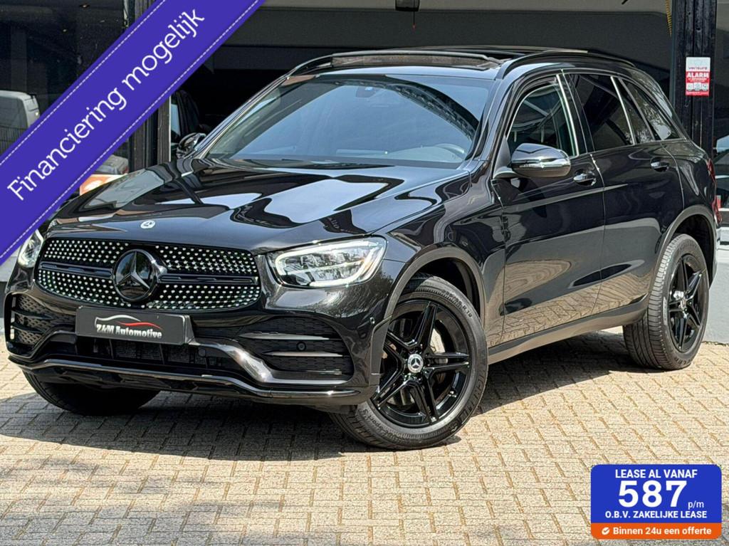 Mercedes GLC-klasse 300e 4MATIC AMG 320PK Aut*Pano*Led*, Automaat, Gebruikt, Zwart, 4 cilinders