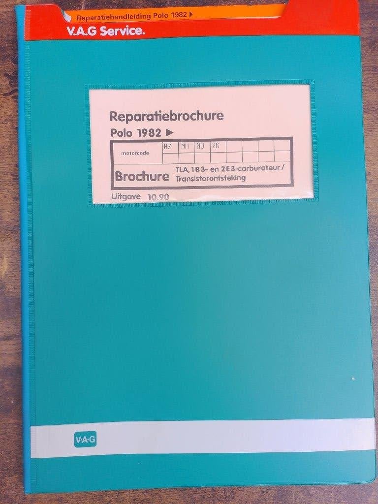 Vw Polo 81-90 dealer werkplaatsboek TLA 1B3 2E3 carburateur, Verzenden, Gelezen, Volkswagen