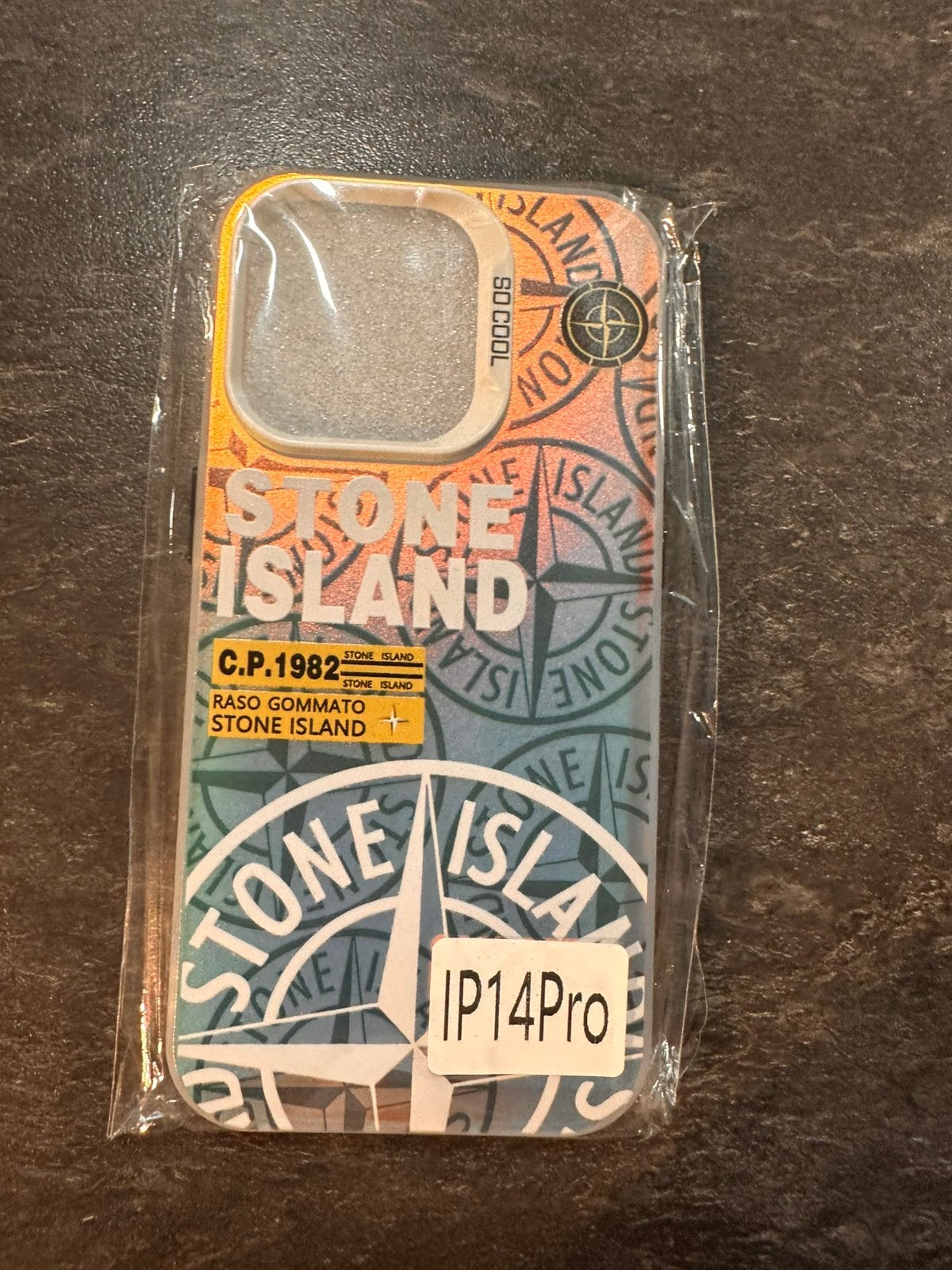Iphone 14 pro stone island hoesje, Telecommunicatie, Ophalen of Verzenden, Zo goed als nieuw, IPhone 14