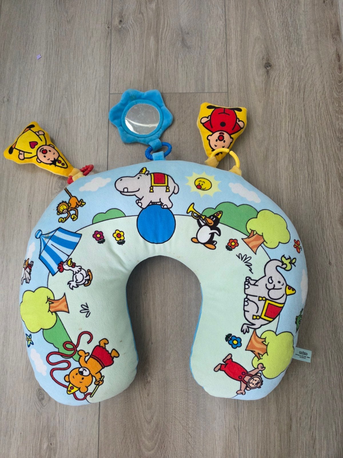 Baby speelkussen Bumba met speeltjes, Kinderen en Baby's, Speelgoed | Babyspeelgoed, Ophalen of Verzenden, Gebruikt, Overige typen