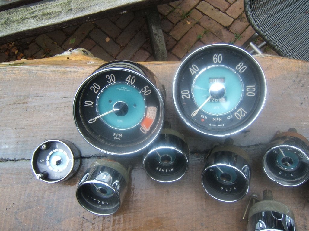 Volvo P 1800 S  onderdelen. oa; meters, Auto-onderdelen, Ophalen, Volvo