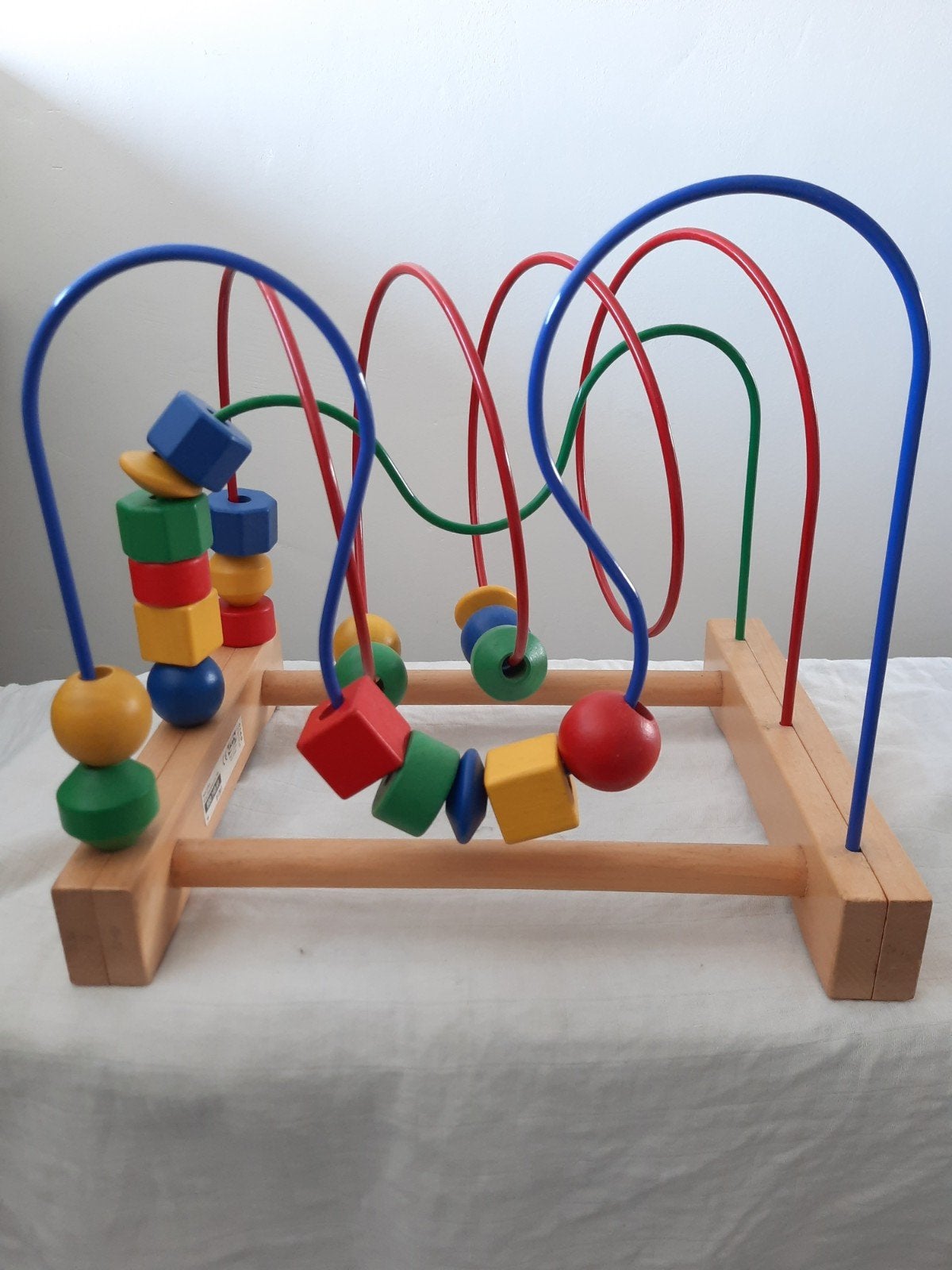 IKEA MULA kralenframe - Houten kralenspiraal, Ophalen of Verzenden, Gebruikt, Overige typen