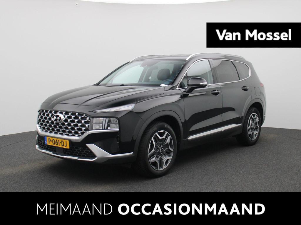 Hyundai Santa Fe 1.6 T-GDI PHEV Comfort Smart | AWD | Trekha, Auto's, Hyundai, Gebruikt, 4 cilinders, Zwart, Bedrijf