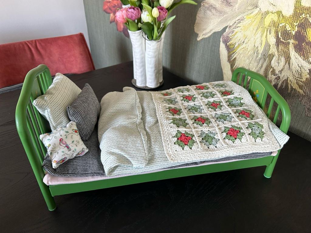 origineel American girl doll poppenbed van Kit, Verzamelen, Ophalen of Verzenden, Zo goed als nieuw, Pop