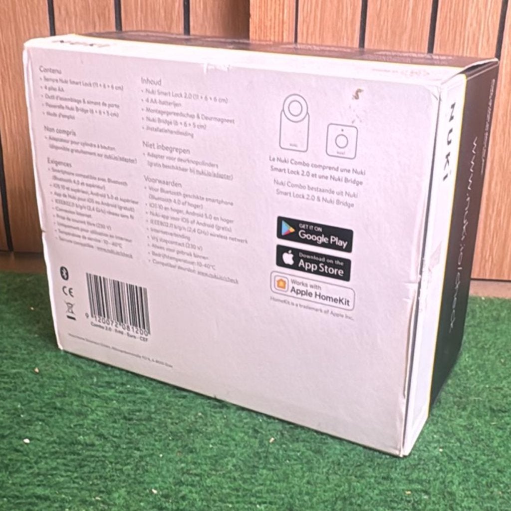 Nuki Combo Smart Lock 2.0 + Bridge - Nieuw uit Doos, Nuki, Gebruikt, https://nuki.io/nl/contact/, MÃ¼nzgrabenstraÃŸe 92/4, 8010 Graz, Oostenrijk