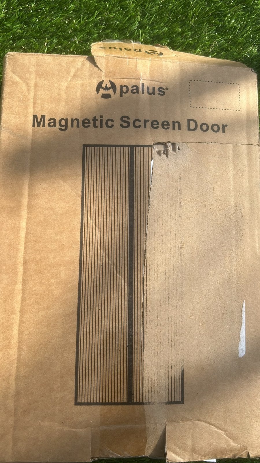 Hordeur magnetisch 85x200 cm Zwart - Palus, 80 tot 100 cm, Hordeur, Nieuw, Ophalen of Verzenden