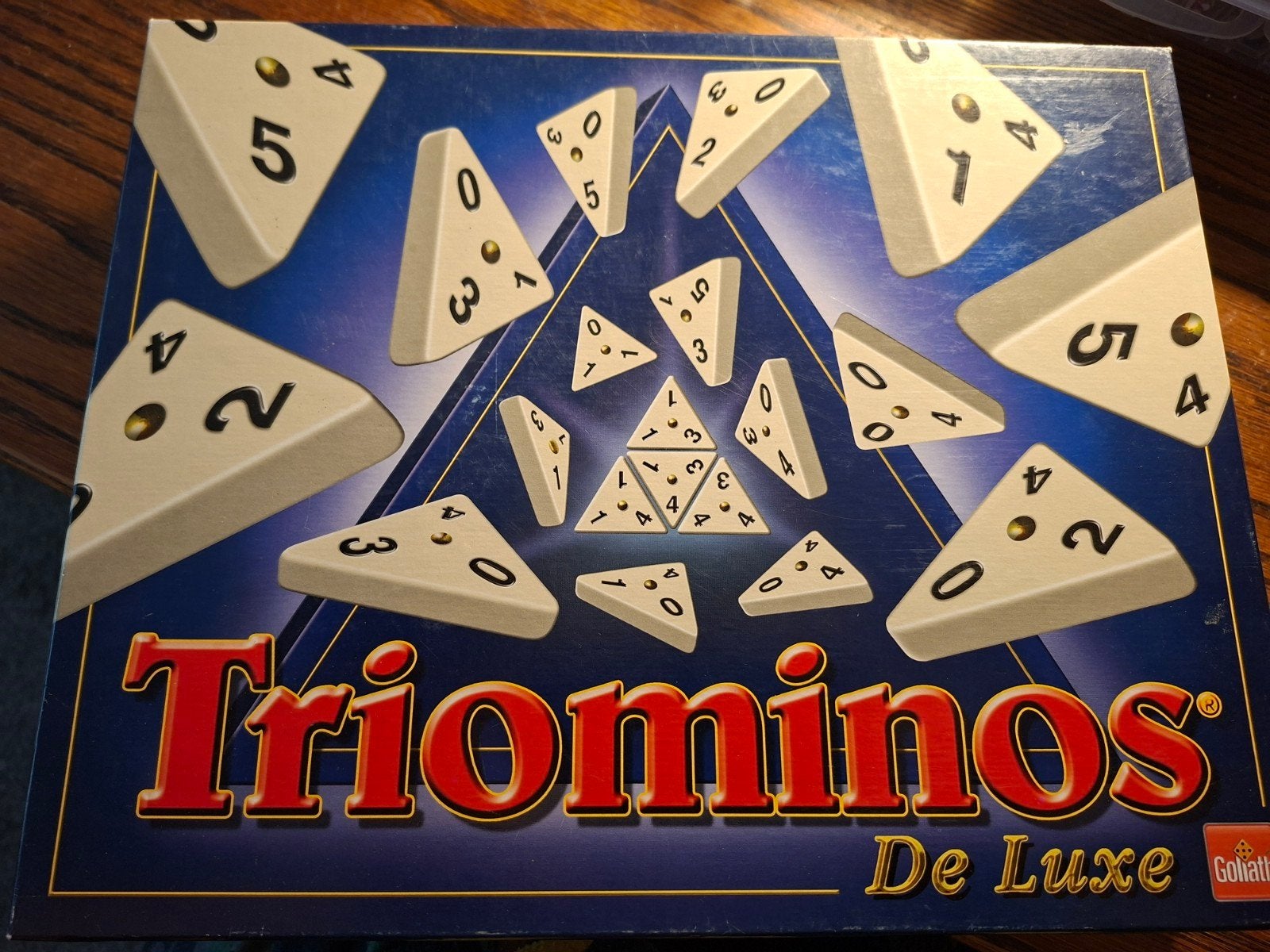 Triominos De Luxe, Vijf spelers of meer, Ophalen of Verzenden, Zo goed als nieuw