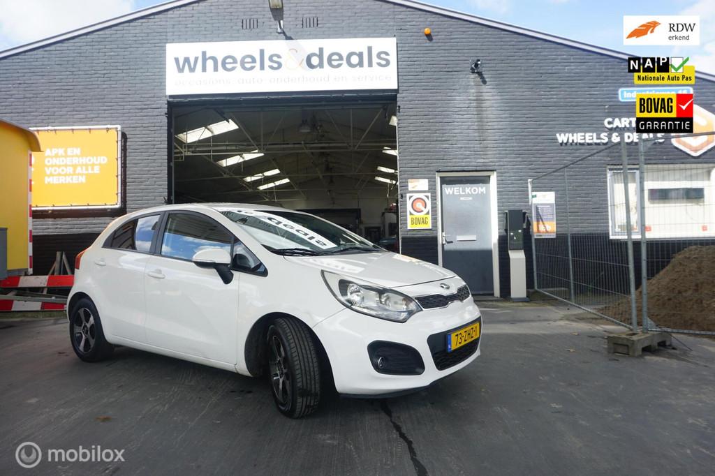 Kia Rio 1.2 CVVT Design Edition, Euro 5, 4 cilinders, Wit, Origineel Nederlands