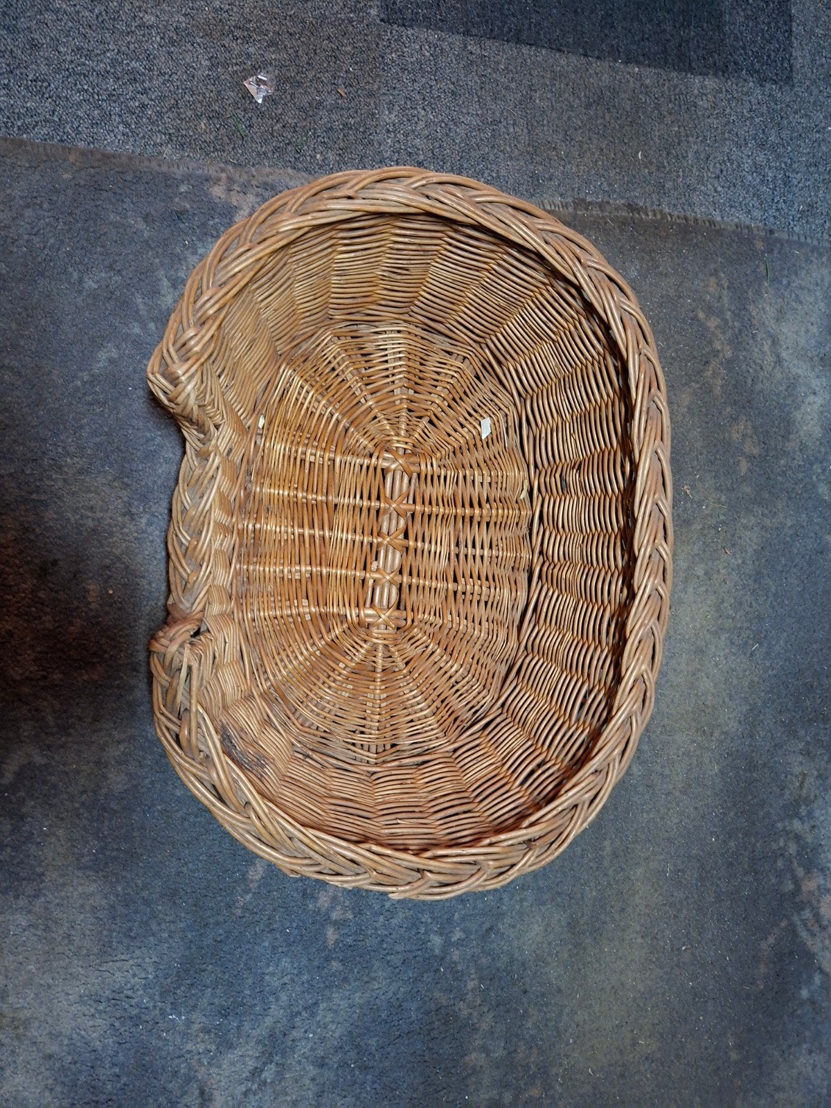 Hondenmand, Ophalen, Ovaal, Riet