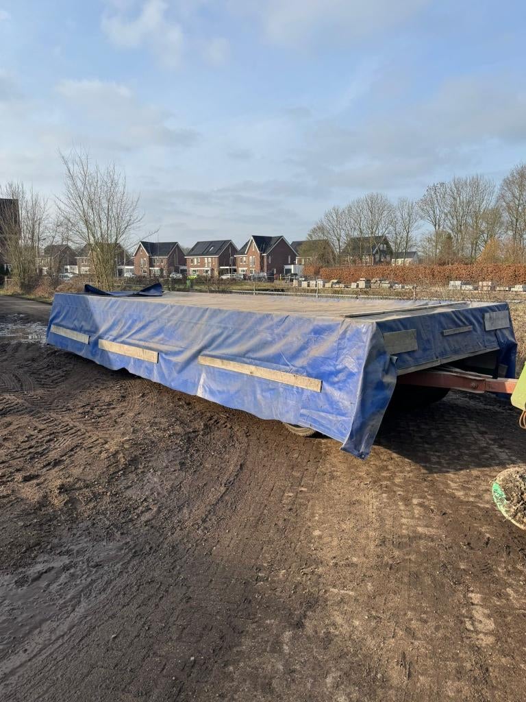 Platte kar | Platte wagen | Carnavalswagen, Ophalen, Gebruikt