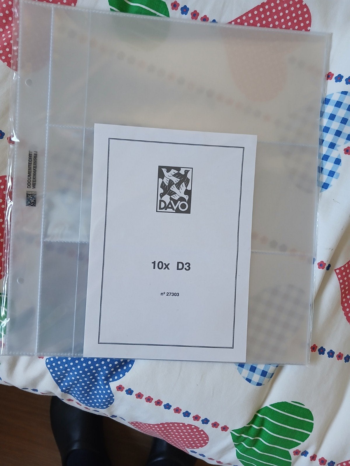 10 Davo Insteekbladen, Volledig transparent, Ophalen of Verzenden, Nederland