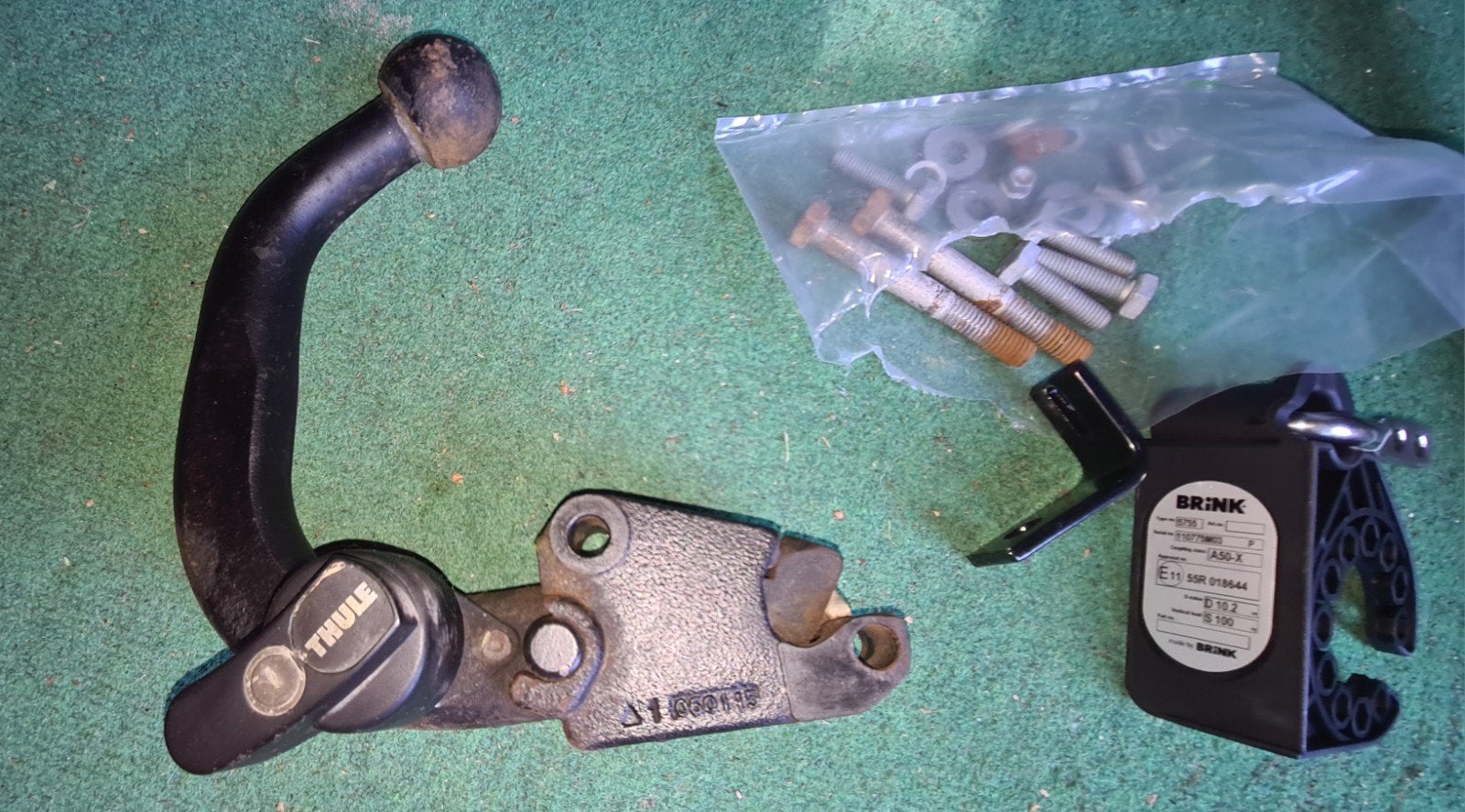 BRINK TREKHAAK SKODA / VW GOLF VII VARIANT modelnummer 5755, Ophalen, Nieuw, Skoda