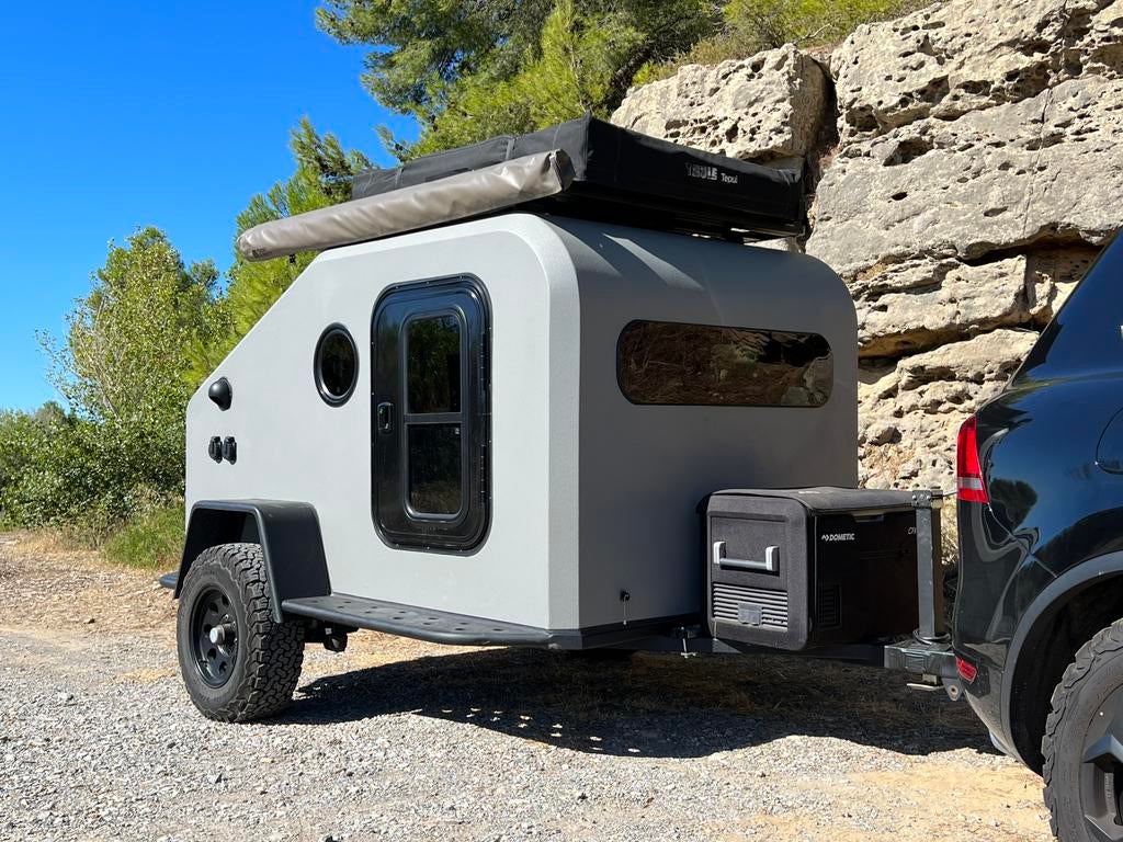Robuuste Offroad Caravan - Klaar voor elk avontuur!, Overige merken, Omvormbare zithoek, 750 - 1000 kg, Particulier