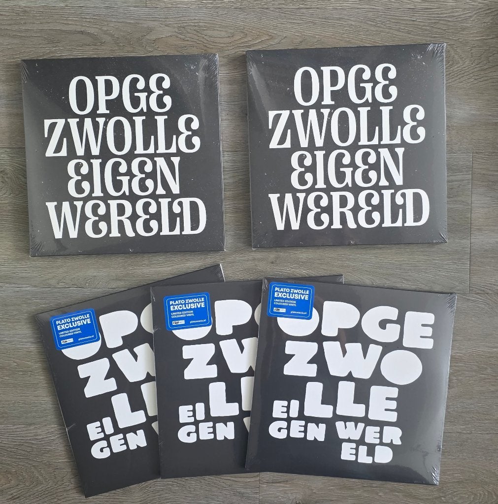 LP Opgezwolle - Eigen Wereld (verschillende versies), LP, Verzenden, 12 inch, Limited edition