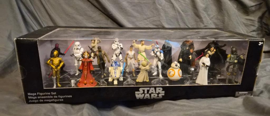 Disneyland Parijs Star Wars Mega Figurine Set - 20 Figuren, Ophalen of Verzenden, Nieuw, Actiefiguurtje