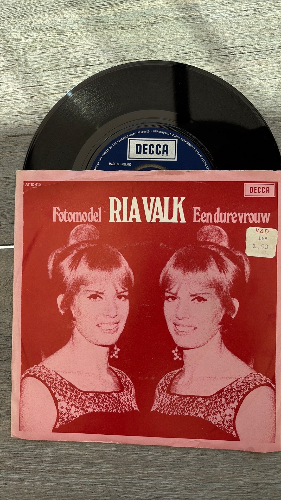Ria Valk - Fotomodel, Ophalen of Verzenden, Zo goed als nieuw, Nederlandstalig