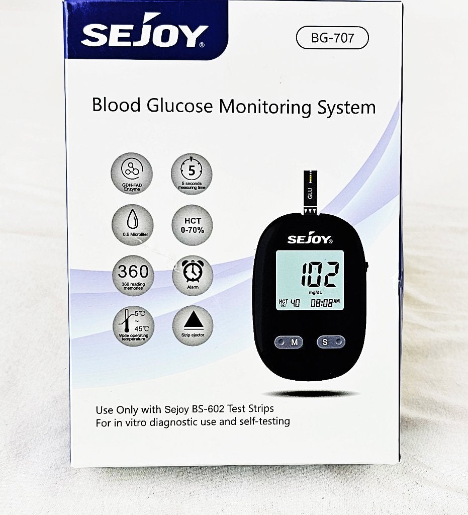 Sejoy  Bloedglucosemeter, Ophalen of Verzenden, Nieuw