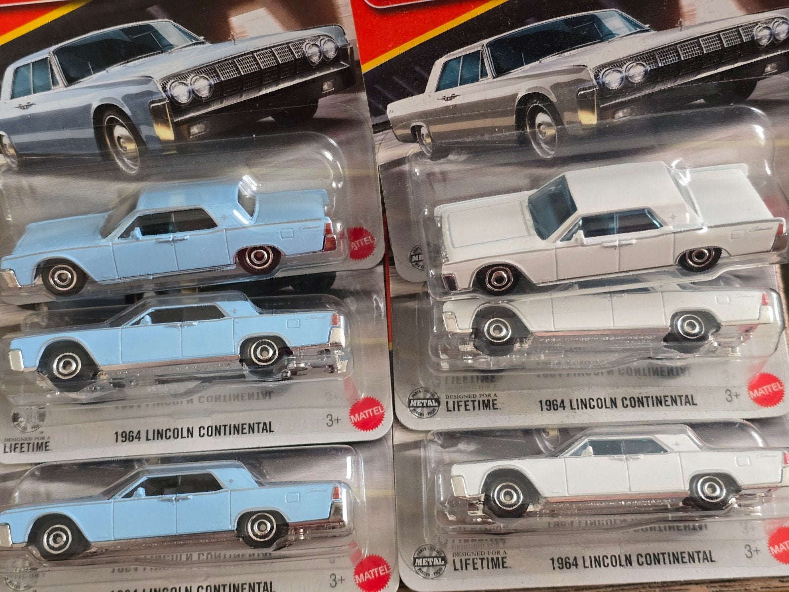 Matchbox 1964 Lincoln Continental 1:64, Ophalen of Verzenden, Nieuw, Auto