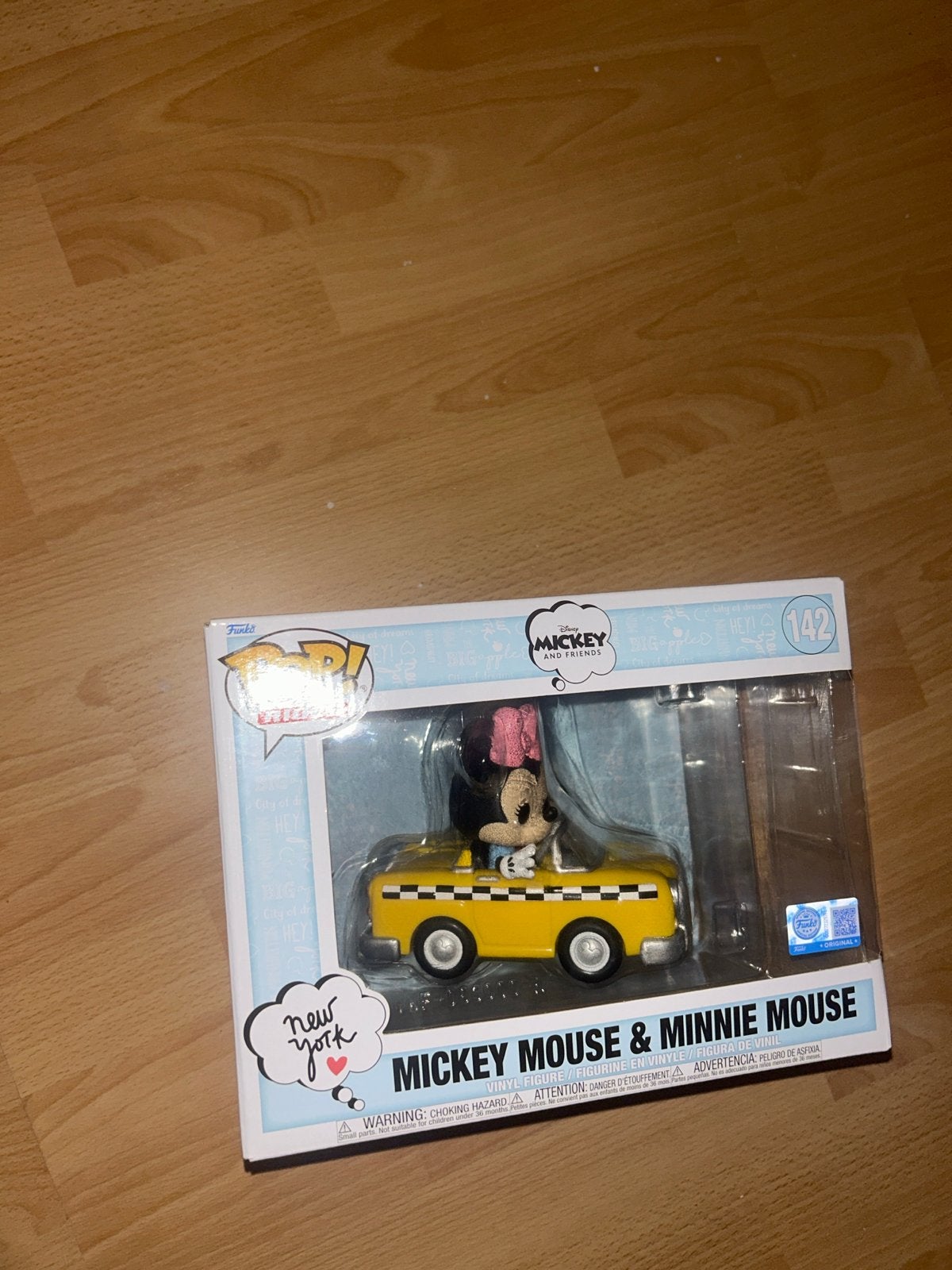 Funko Pop! Rides Mickey & Minnie Mouse in Taxi #142, Ophalen of Verzenden, Nieuw