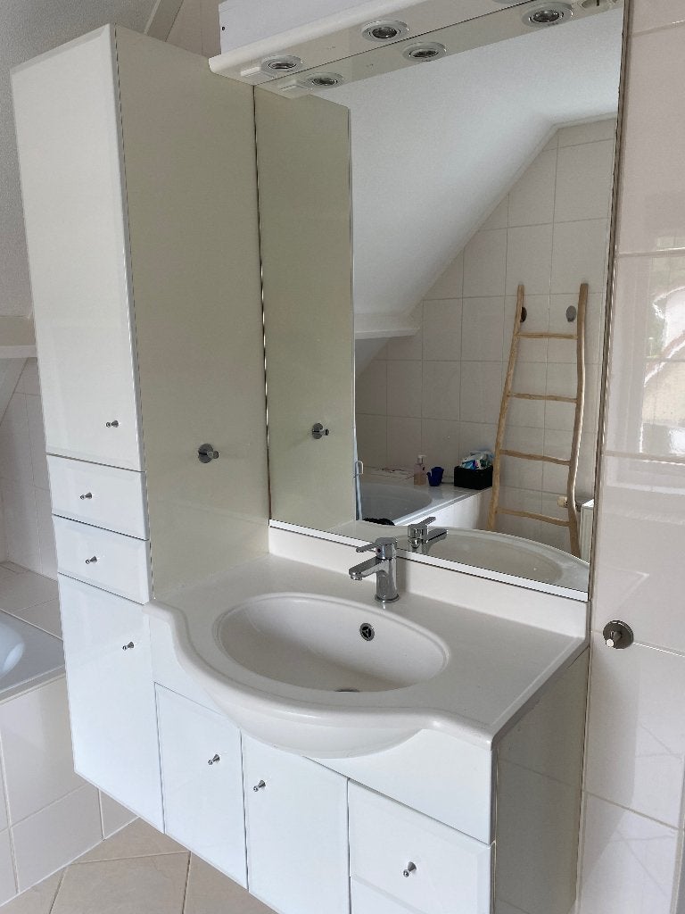 Badkamer meubel, Huis en Inrichting, Badkamer | Badkamermeubels, Ophalen, Gebruikt, 100 tot 150 cm, Overige typen