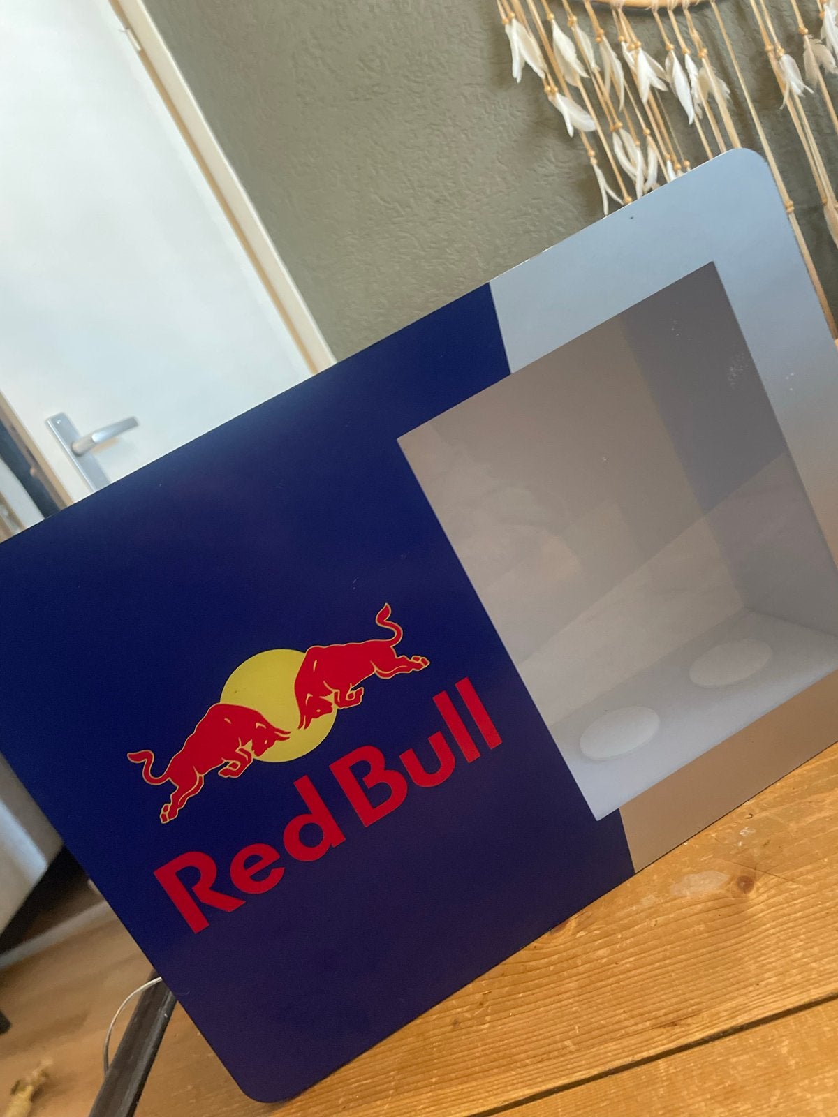Red Bull LED Lichtreclame / Display, Ophalen, Zo goed als nieuw
