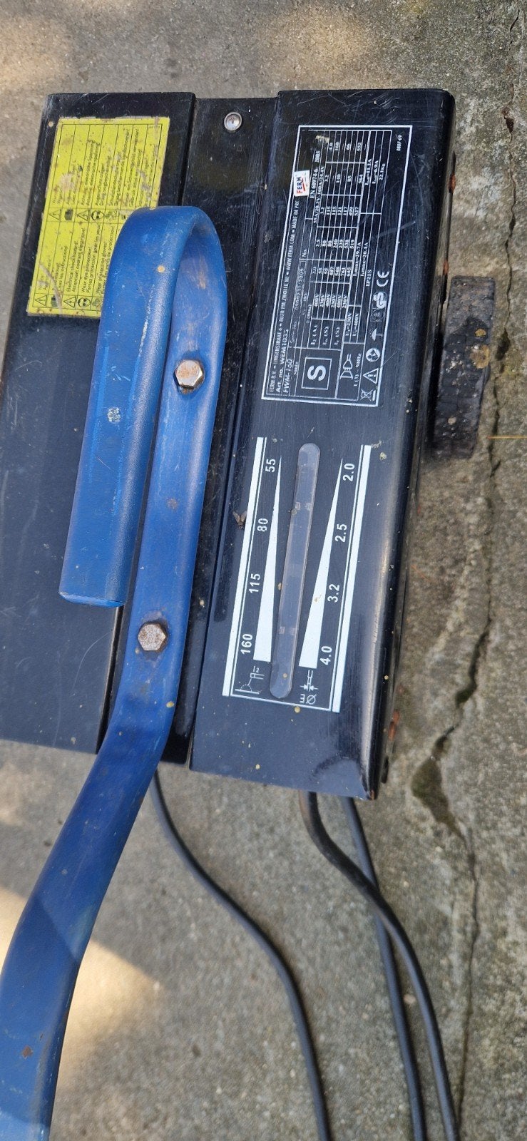 FERM Elektrode Lasapparaten (2 stuks) met elektroden, Ophalen, Gebruikt, 150 tot 250 ampère, Elektroden