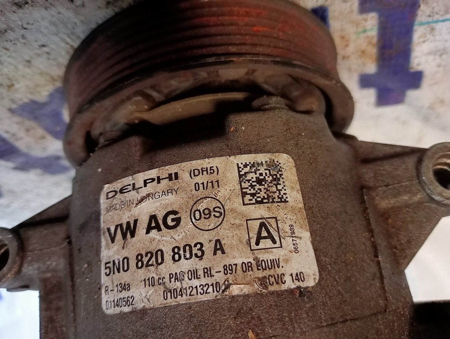 Aircopomp VW Polo 6R 5N0820803E, Gebruikt, -, Volkswagen, -