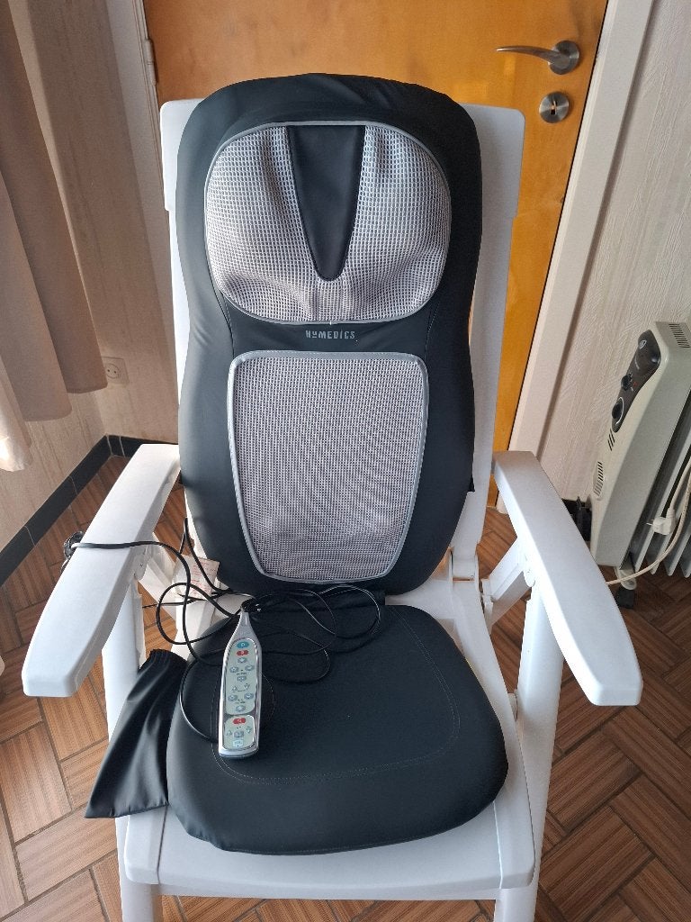 HoMedics Shiatsu 2-in-1 rug- en schoudermassageapparaat, Ophalen, Massagestoel of Kussen