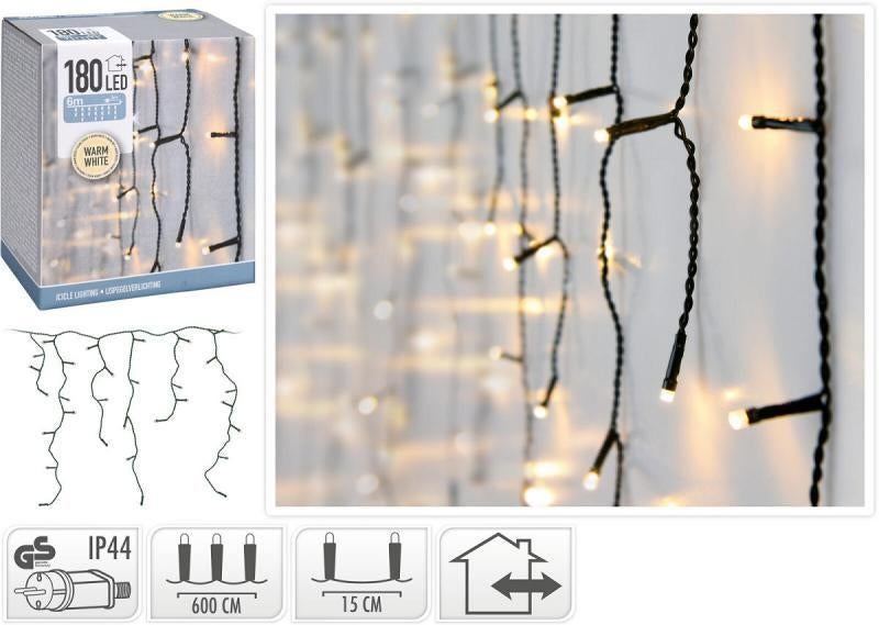 Kerst IJspegel Verlichting 180 LED, Diversen, Ophalen, Nieuw