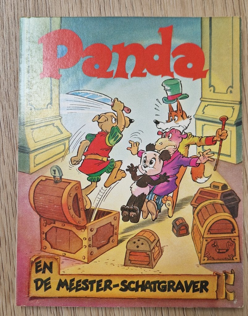 Marten Toonder Panda deel 5: de Meester-Schatgraver, Eén stripboek, Ophalen of Verzenden, Gelezen