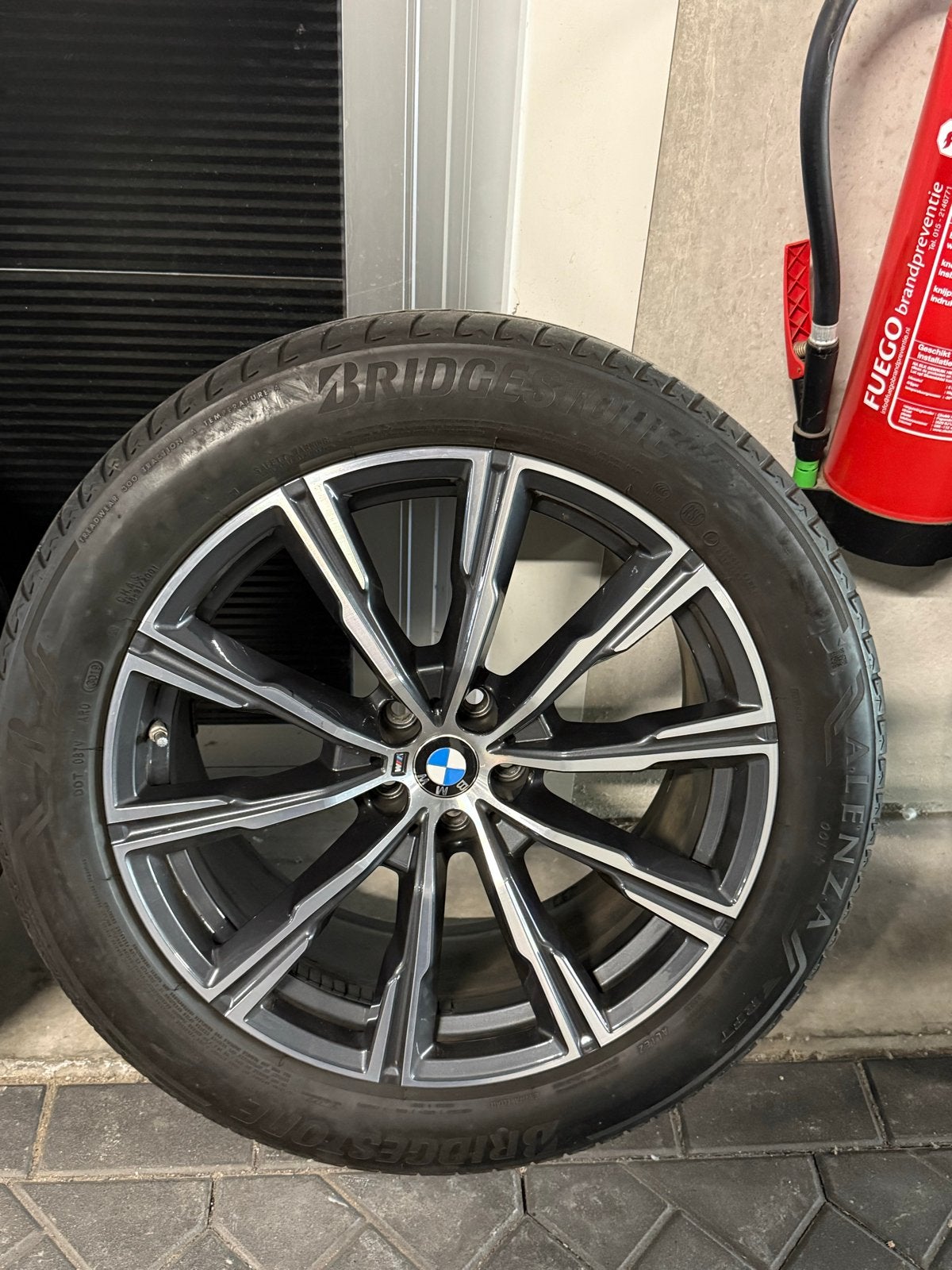 BMW X5 20 inch velgen Bridgestone banden., Auto-onderdelen, Banden en Velgen, Gebruikt, Banden en Velgen, Ophalen of Verzenden