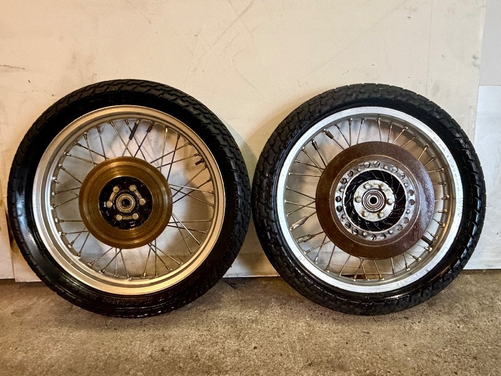 YAMAHA TZ 250 spaakwielen set, Ophalen, Gebruikt