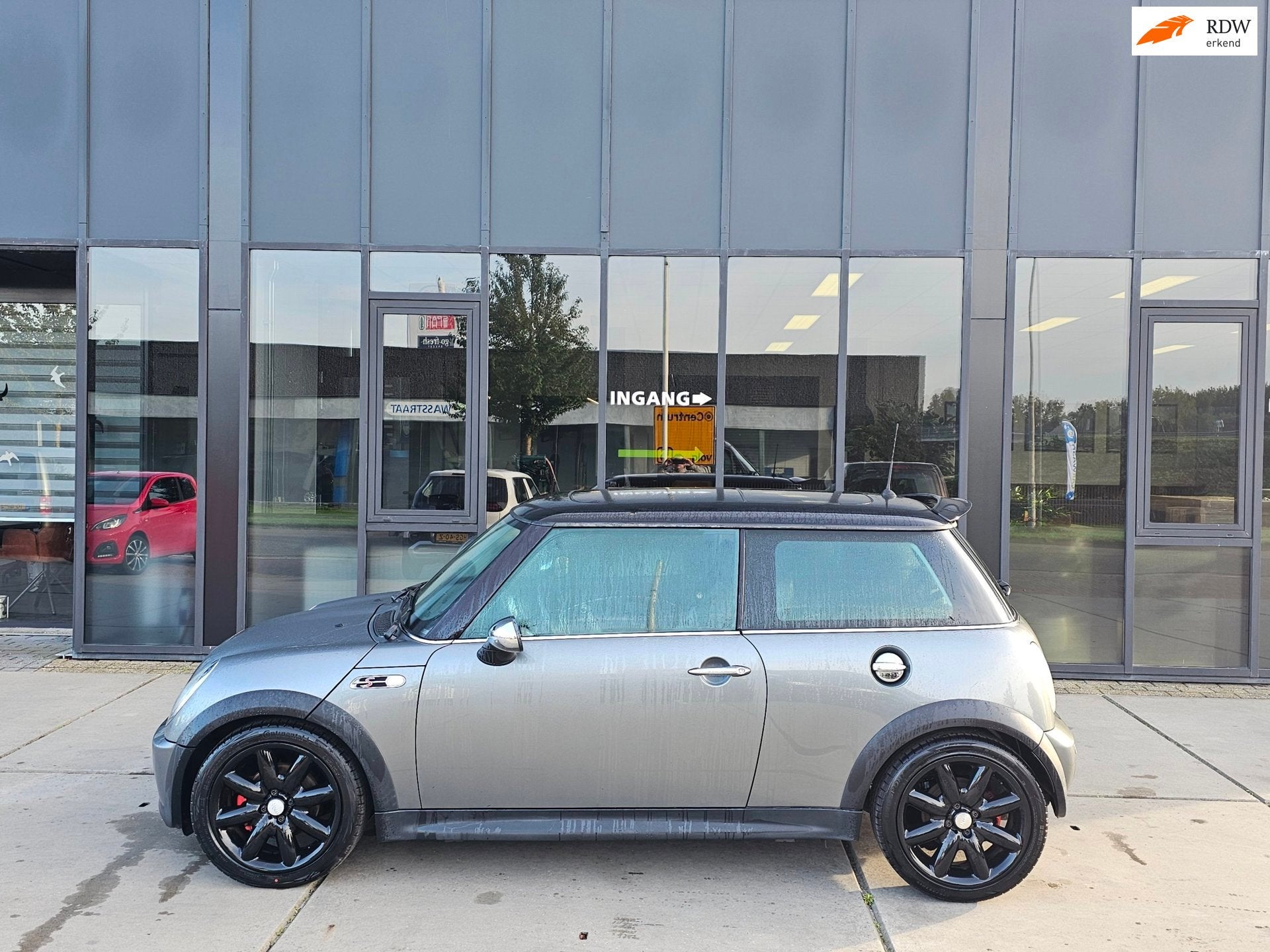 Mini 3-Deurs 1.6 Cooper S Chili - Leer - Airco - Electr Rame, Auto's, Voorwielaandrijving, Gebruikt, Zwart, 4 cilinders