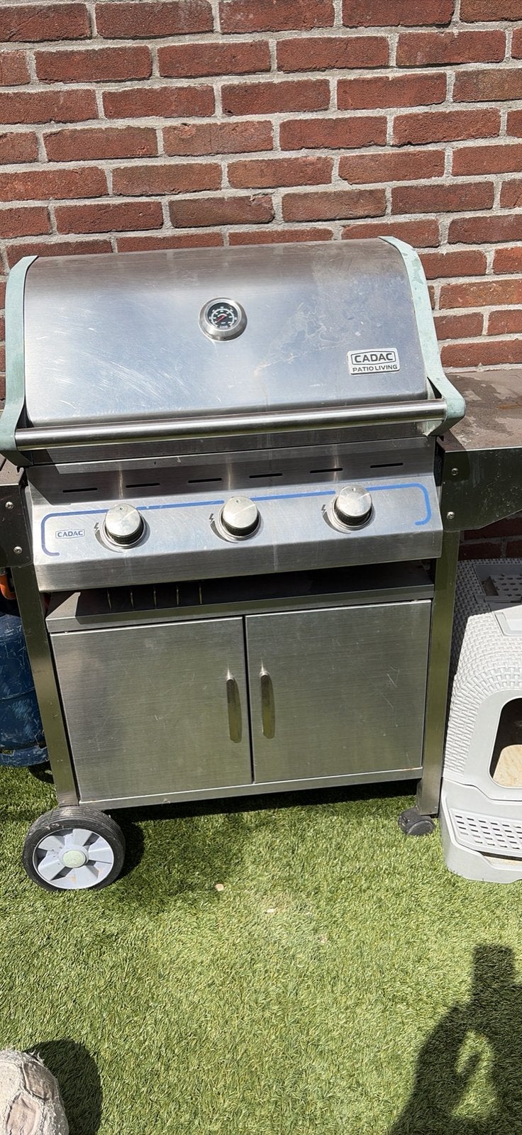 Cadac gas bbq, Ophalen, Gebruikt