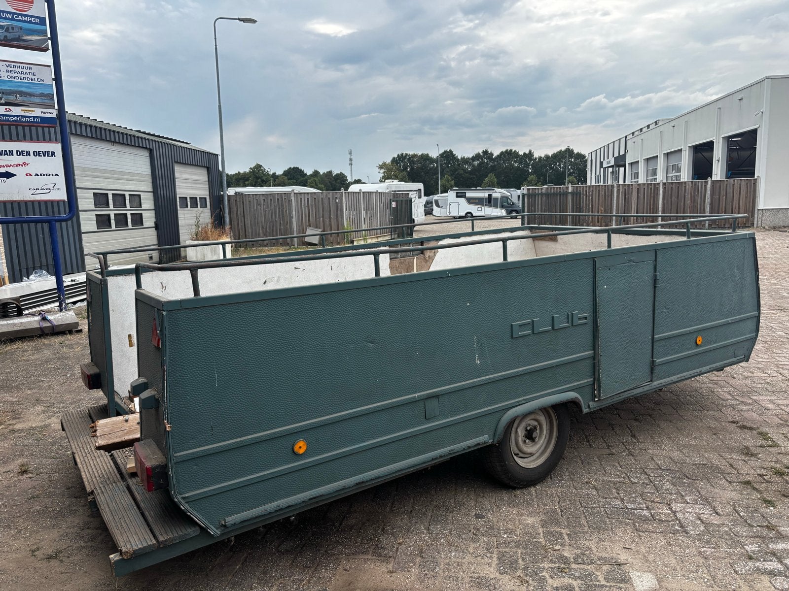 Robuuste Aanhanger - Ideaal voor transport, Auto diversen, Aanhangers en Bagagewagens, Ophalen of Verzenden, Gebruikt