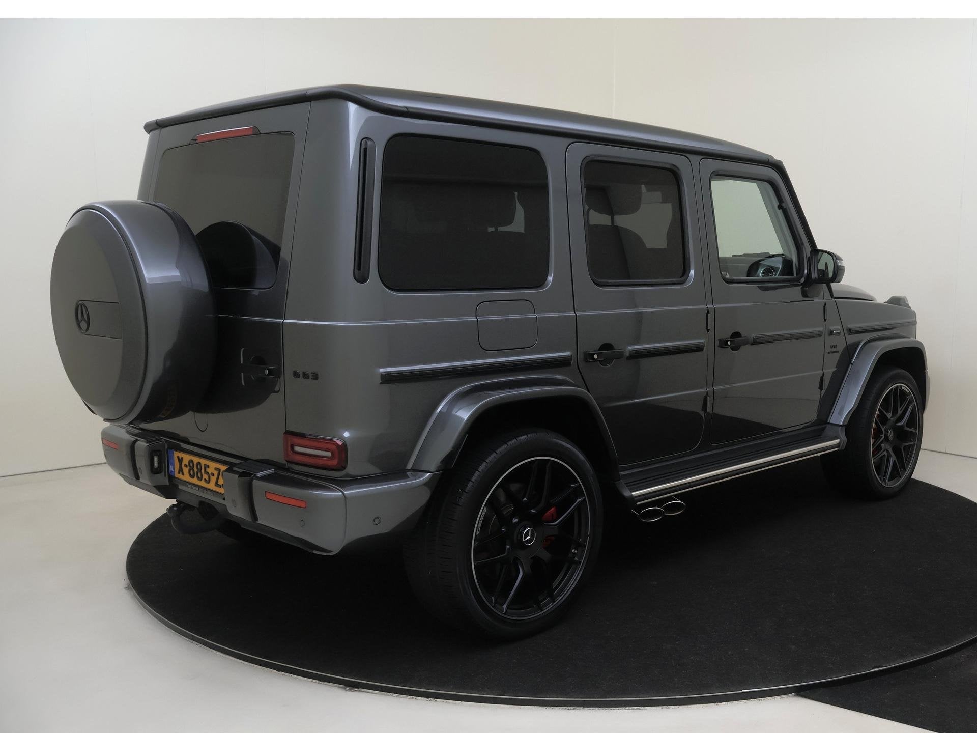 Mercedes-Benz G-klasse 63 MANUFAKTUR Grafiet /Massage stoele, Stof, Gebruikt, G-Klasse, Origineel Nederlands
