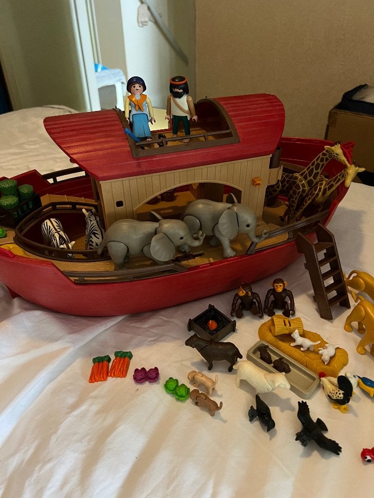 Playmobile 3255 Ark van Noach, Kinderen en Baby's, Ophalen, Complete set, Historisch, Zo goed als nieuw