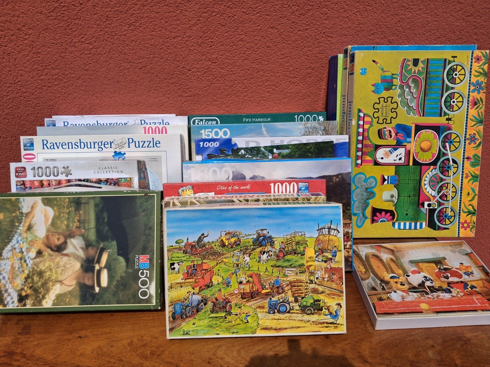 Puzzels 20 stuks, Ophalen, 500 t/m 1500 stukjes