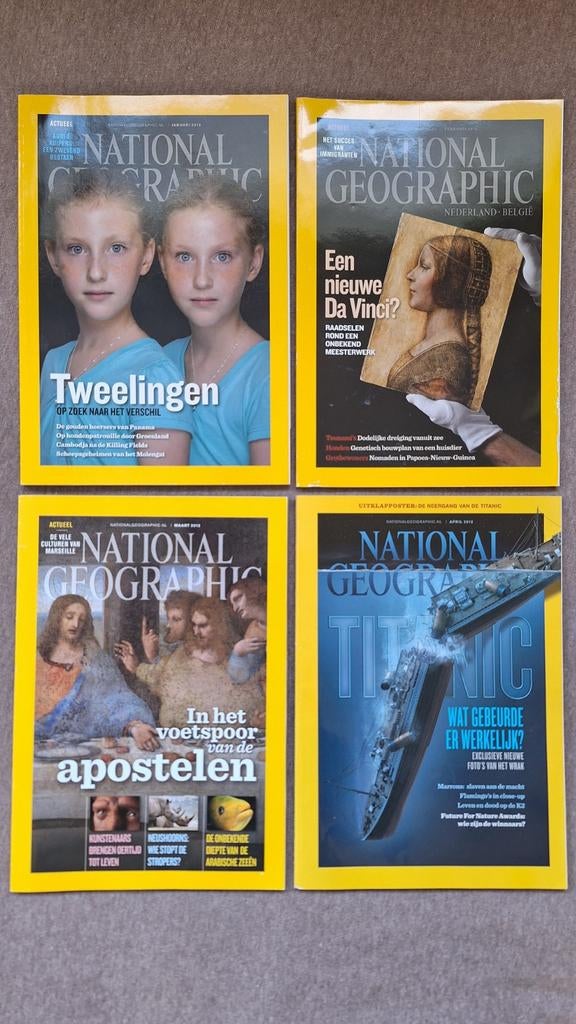 National Geographic Jaargang 2012 (11 stuks), Boeken, Ophalen of Verzenden