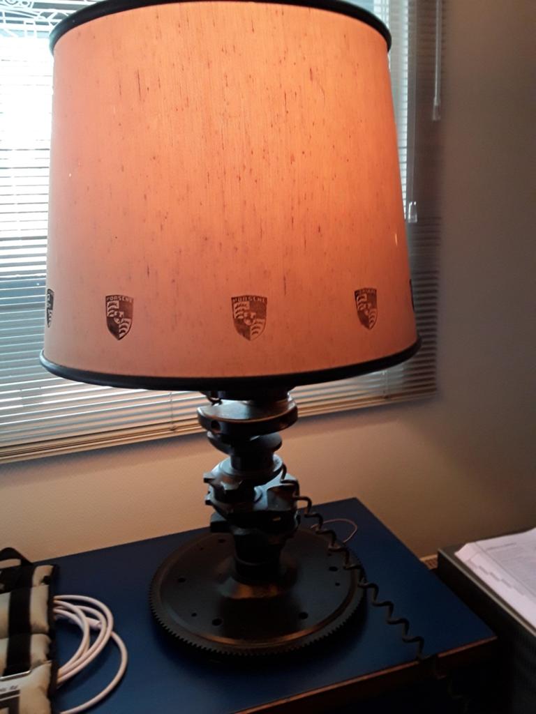Zeldsame krukas vliegwiel.lamp Porsche  356, Ophalen
