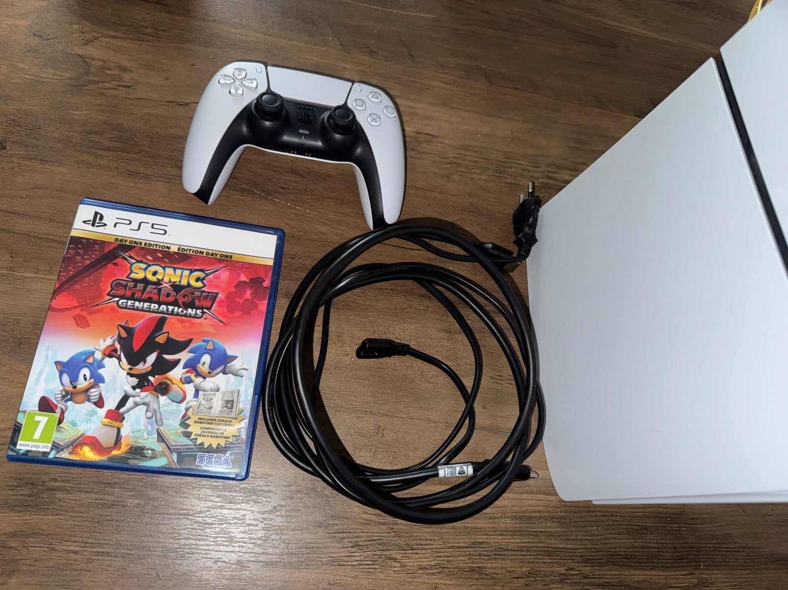Playstation 5 console met controller en game disc reader, Ophalen, Zo goed als nieuw
